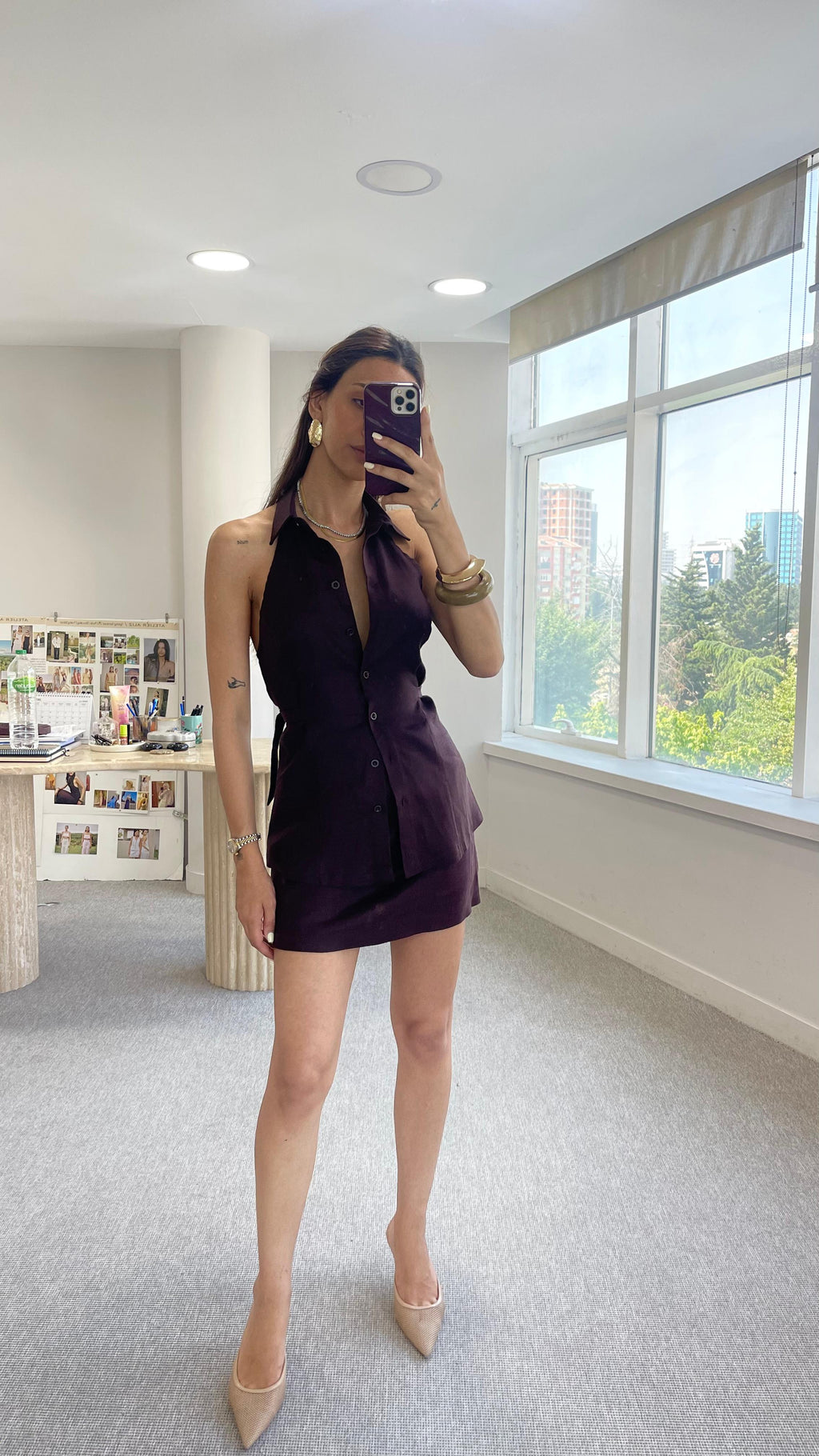 تنورة قصيرة من مونيت