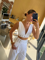 Meli Gabardin Büstiyer
