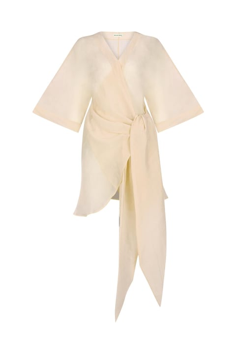 Lowe Beige Dress – Atelier Aliz