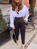 Meli Gabardine Trousers