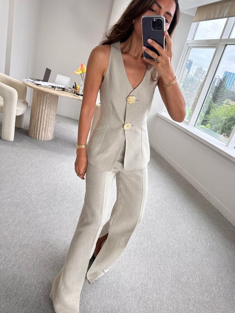 Olivia Linen Trousers