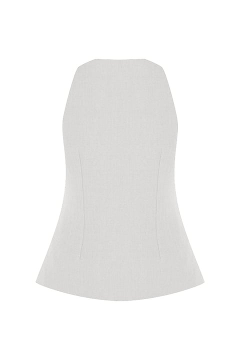 Olivia Linen Vest