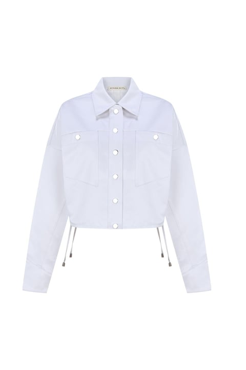 Poppy White Jacket